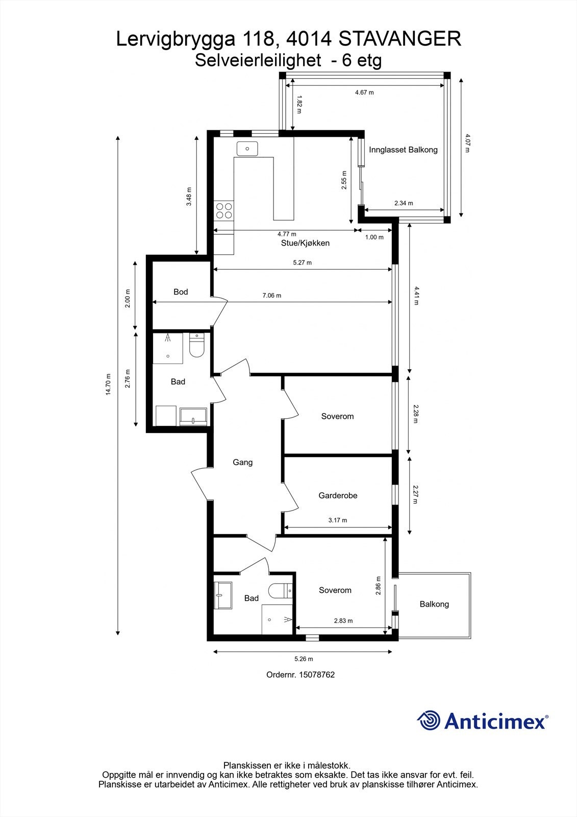 Plantegning. Galleribilde