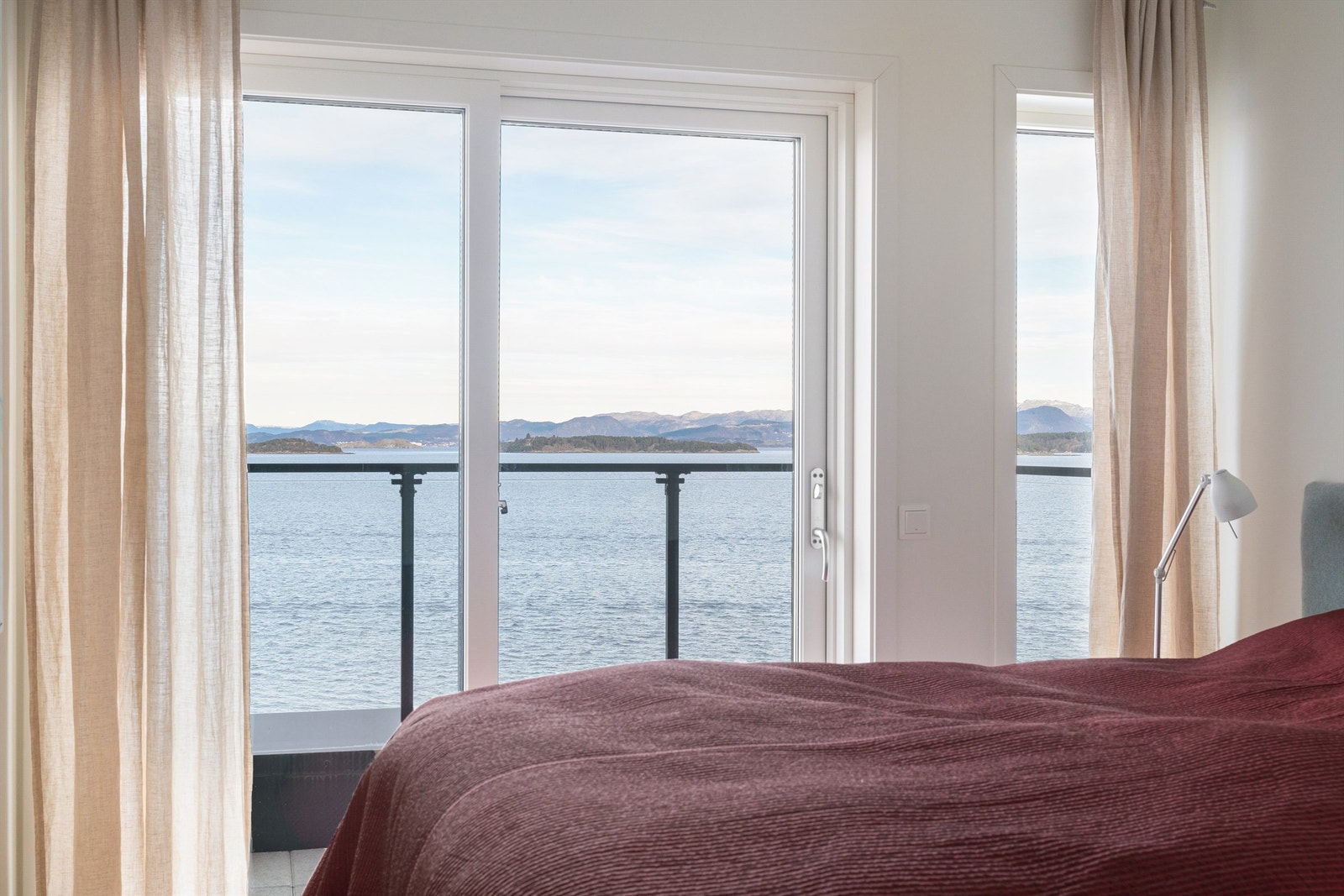 Utsikt fra soverom. Galleribilde