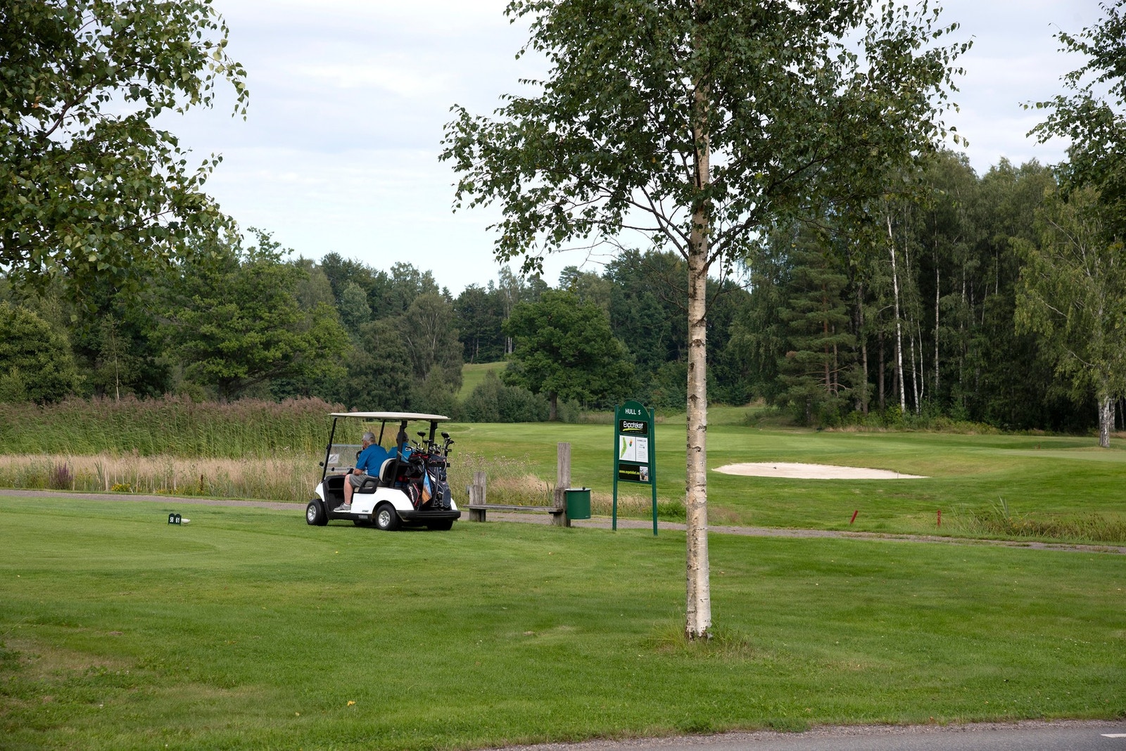 På Vestfold Golfklubb har du både 18- og 9-hullsbane Galleribilde