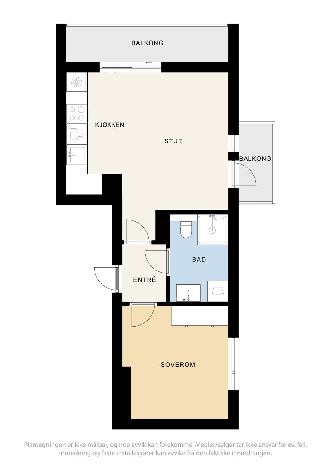 Plantegning Galleribilde