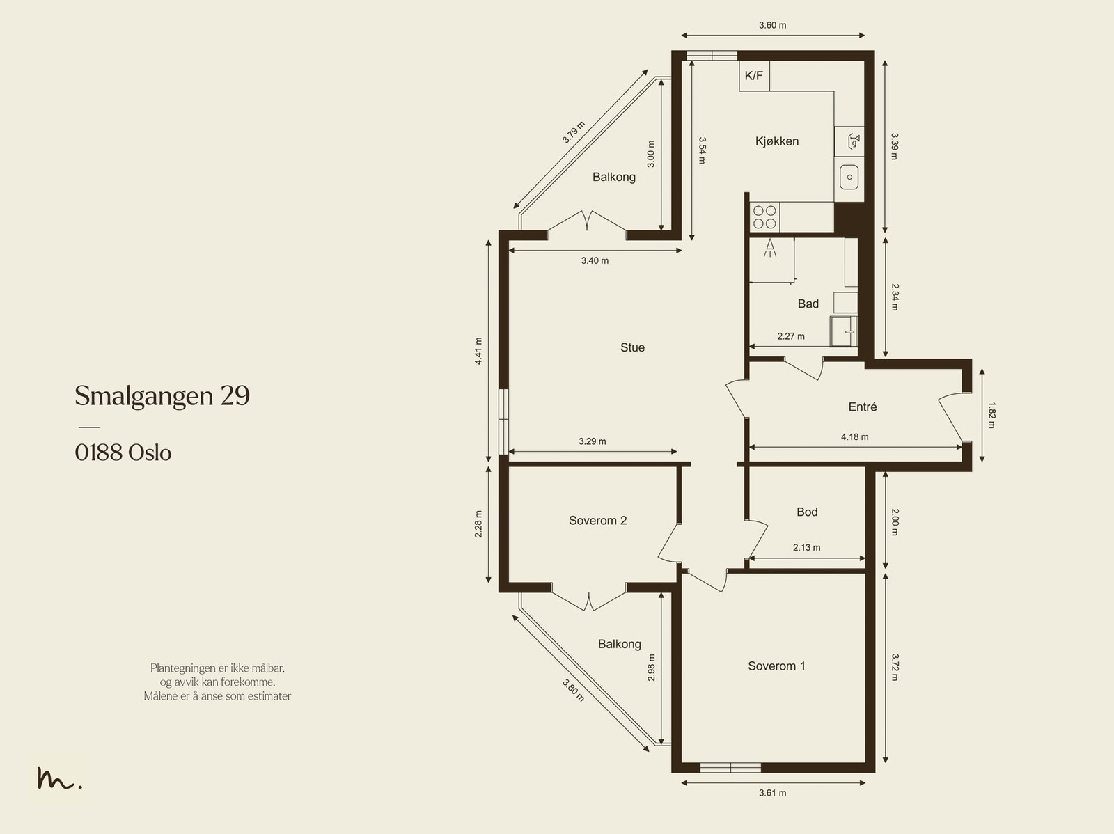 Plantegning. Galleribilde