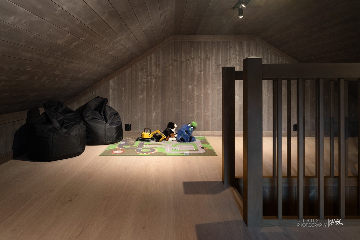 Hemsen blir fort barnas rom. Galleribilde