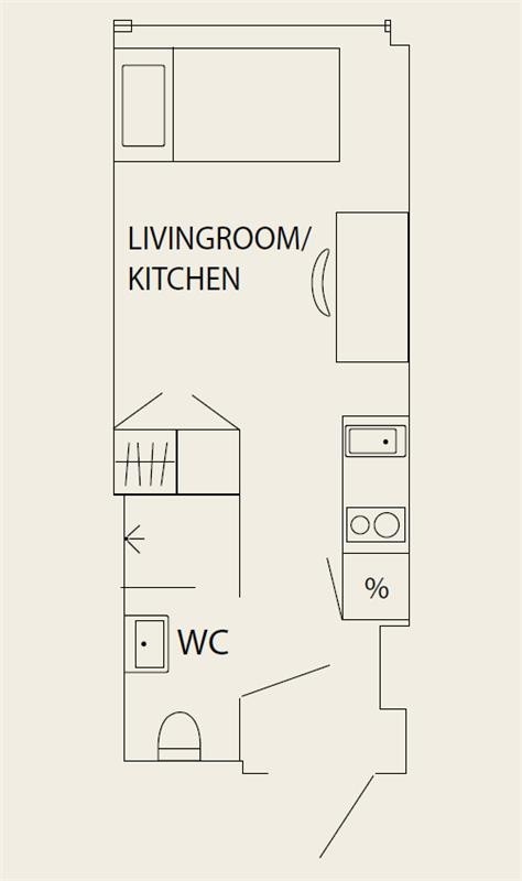 Plantegning - Classic Studio Galleribilde