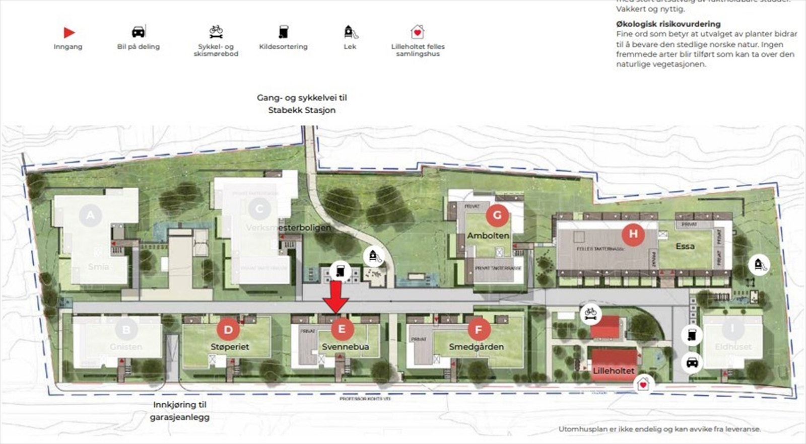 Illustrasjon utomhus. Avvik kan forekomme. Galleribilde