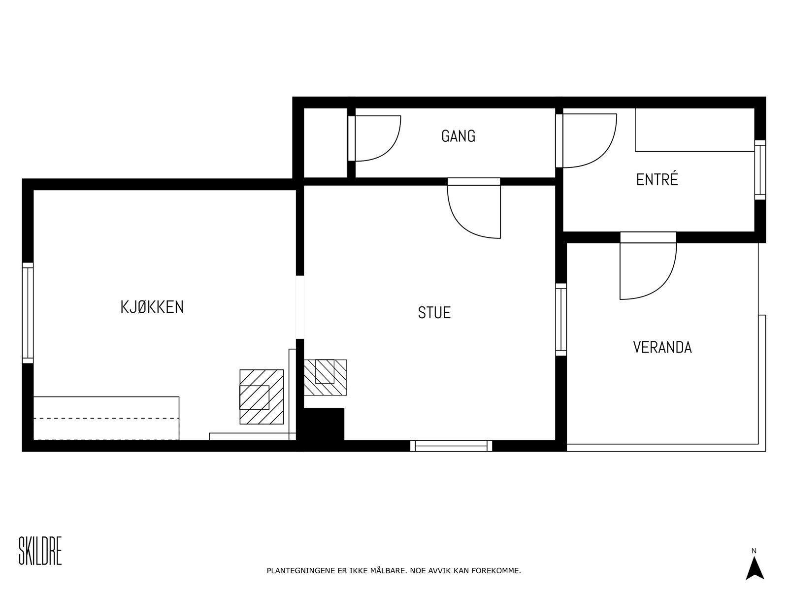 Plantegning Anneks Galleribilde