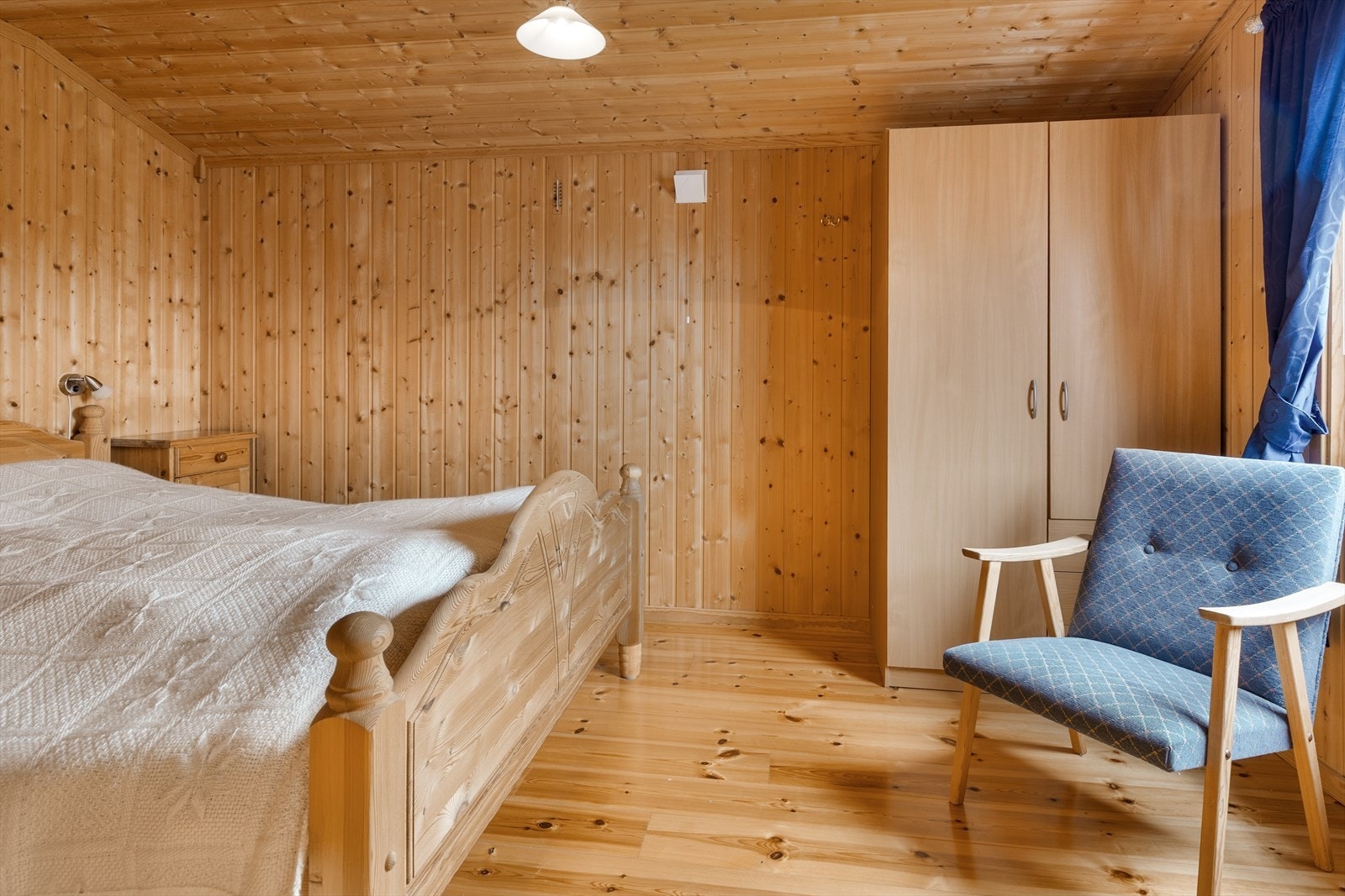 Hovedsoverom - hytta har totalt 3 soverom. Galleribilde