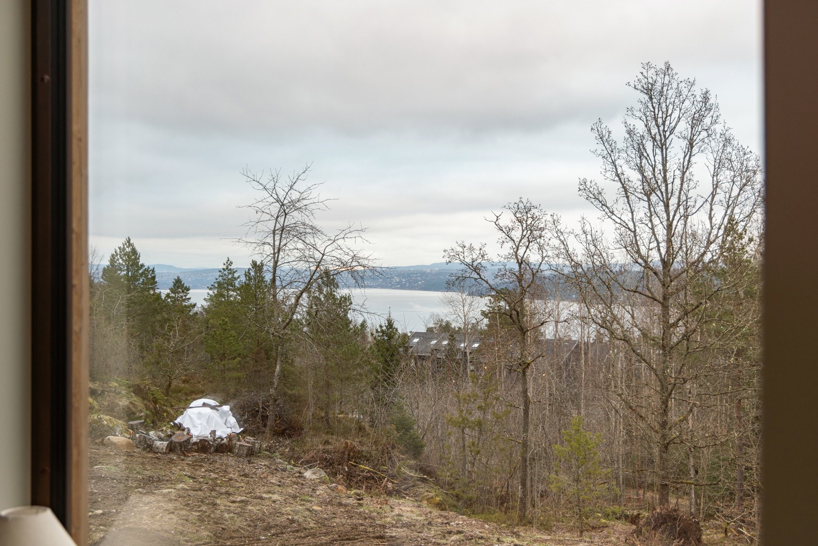 Utsikt utover Bundefjorden og inn mot Nordstrand Galleribilde