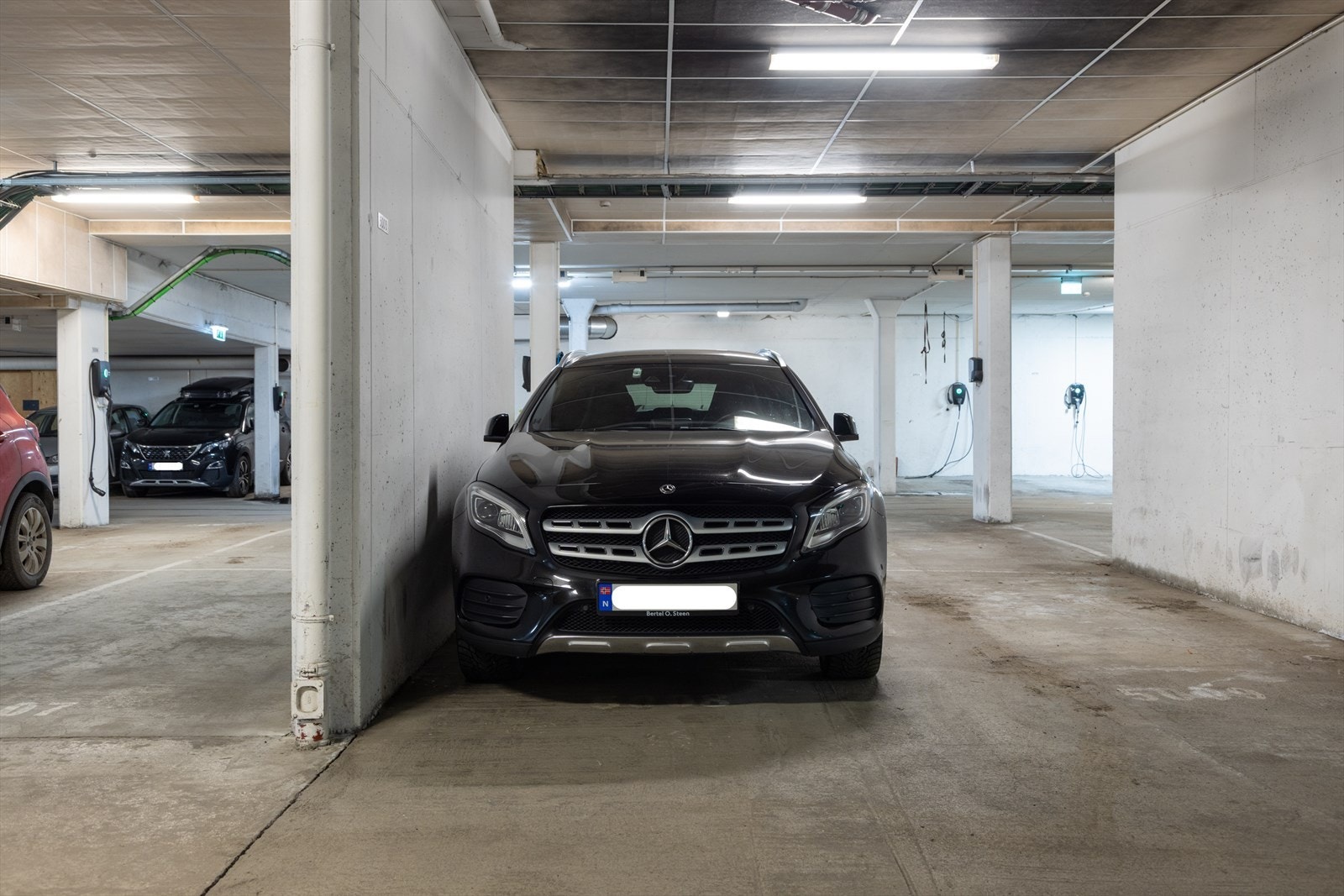 Det medfølger garasjeplass med direkte heisadkomst. Galleribilde