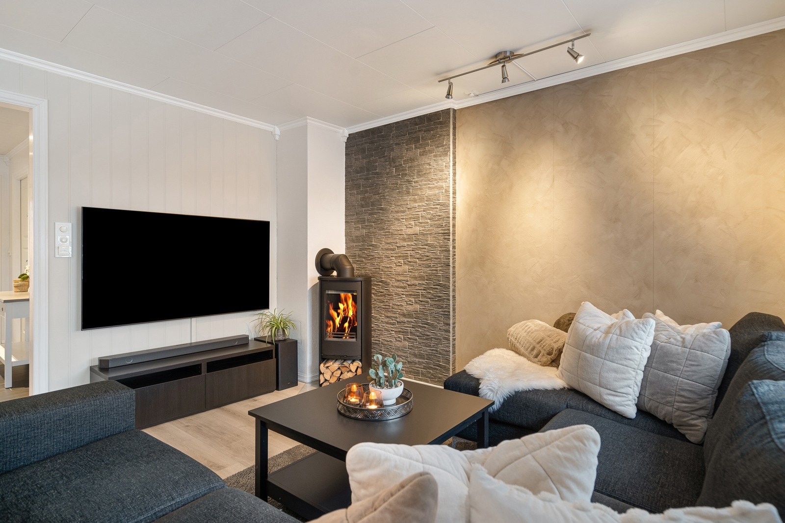 Meget hyggelig stue! Galleribilde