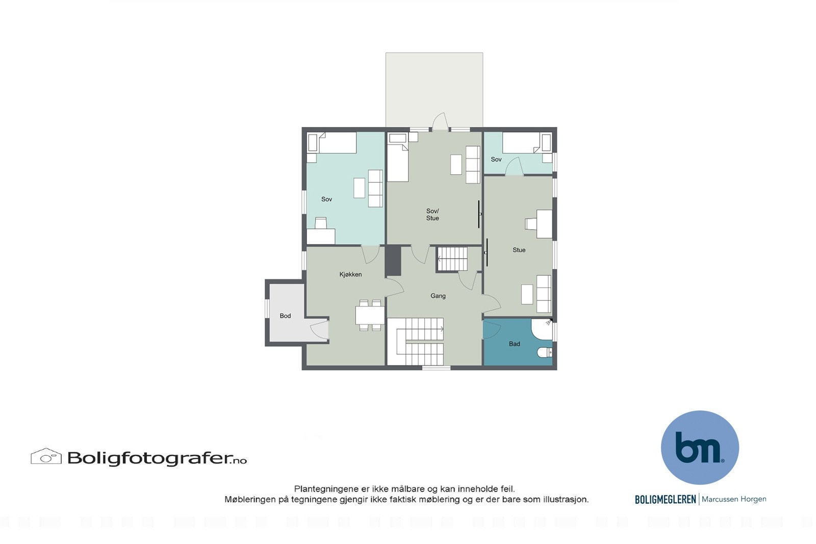 Planløsning 2.etg. Galleribilde