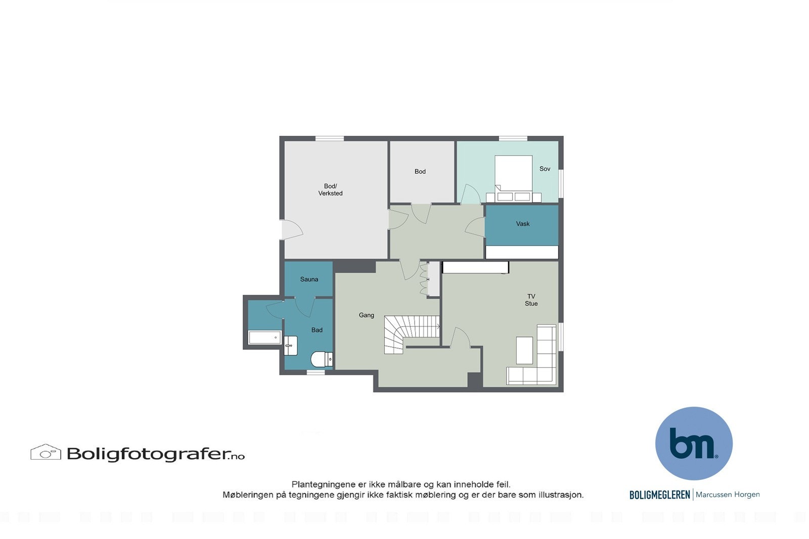 Planløsning u.etg. Galleribilde