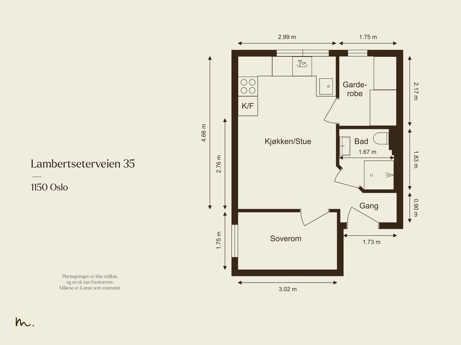 Plantegning. Galleribilde