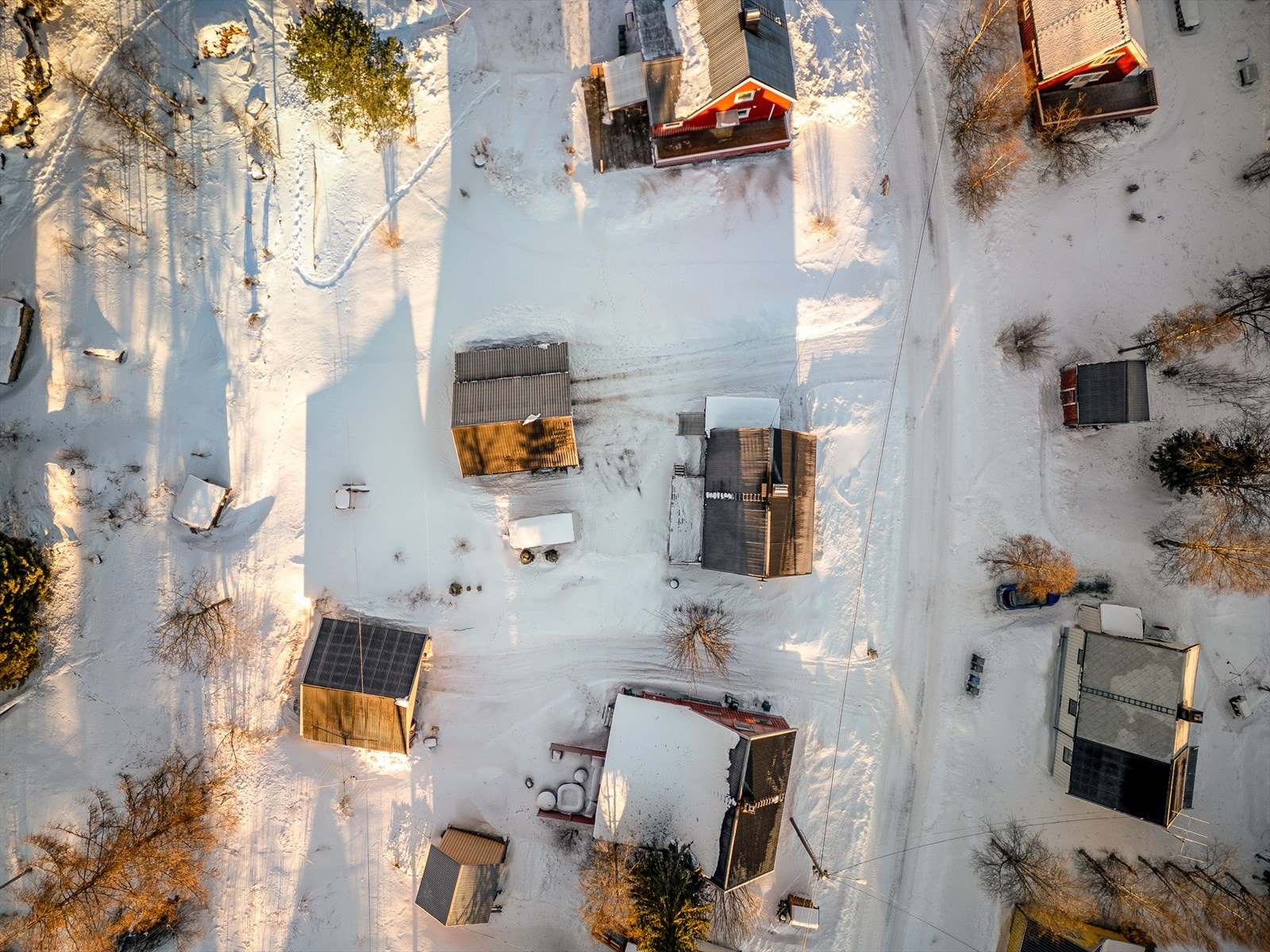 Dronefoto Galleribilde