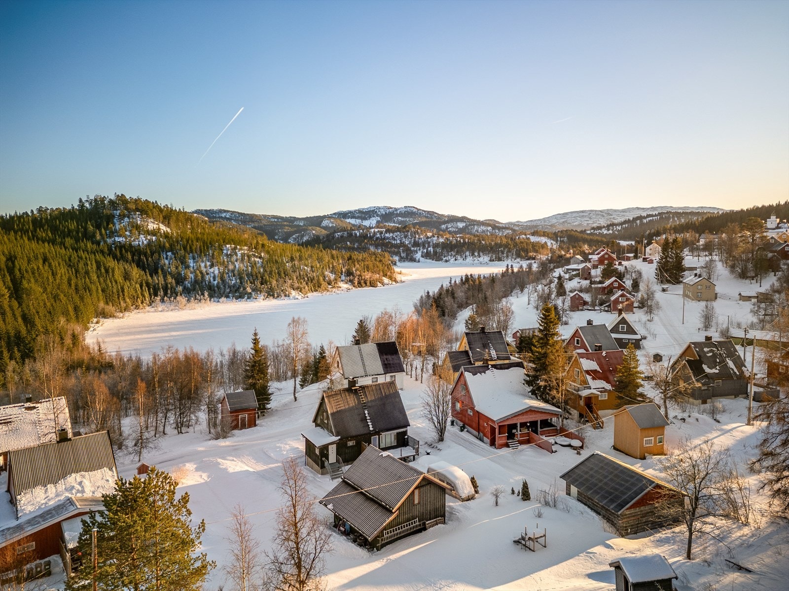 Dronefoto Galleribilde