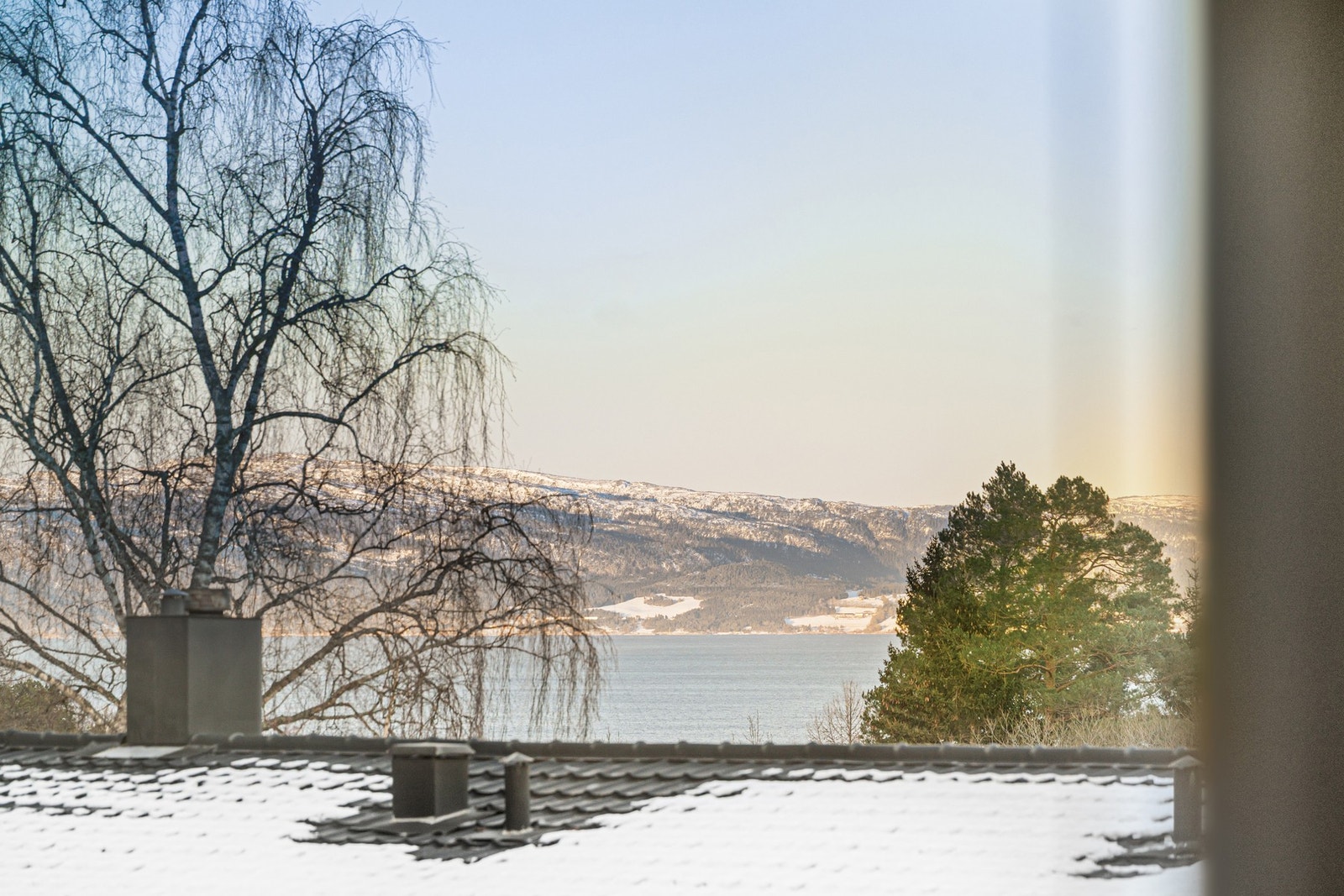 Flott utsikt fra badet! Galleribilde