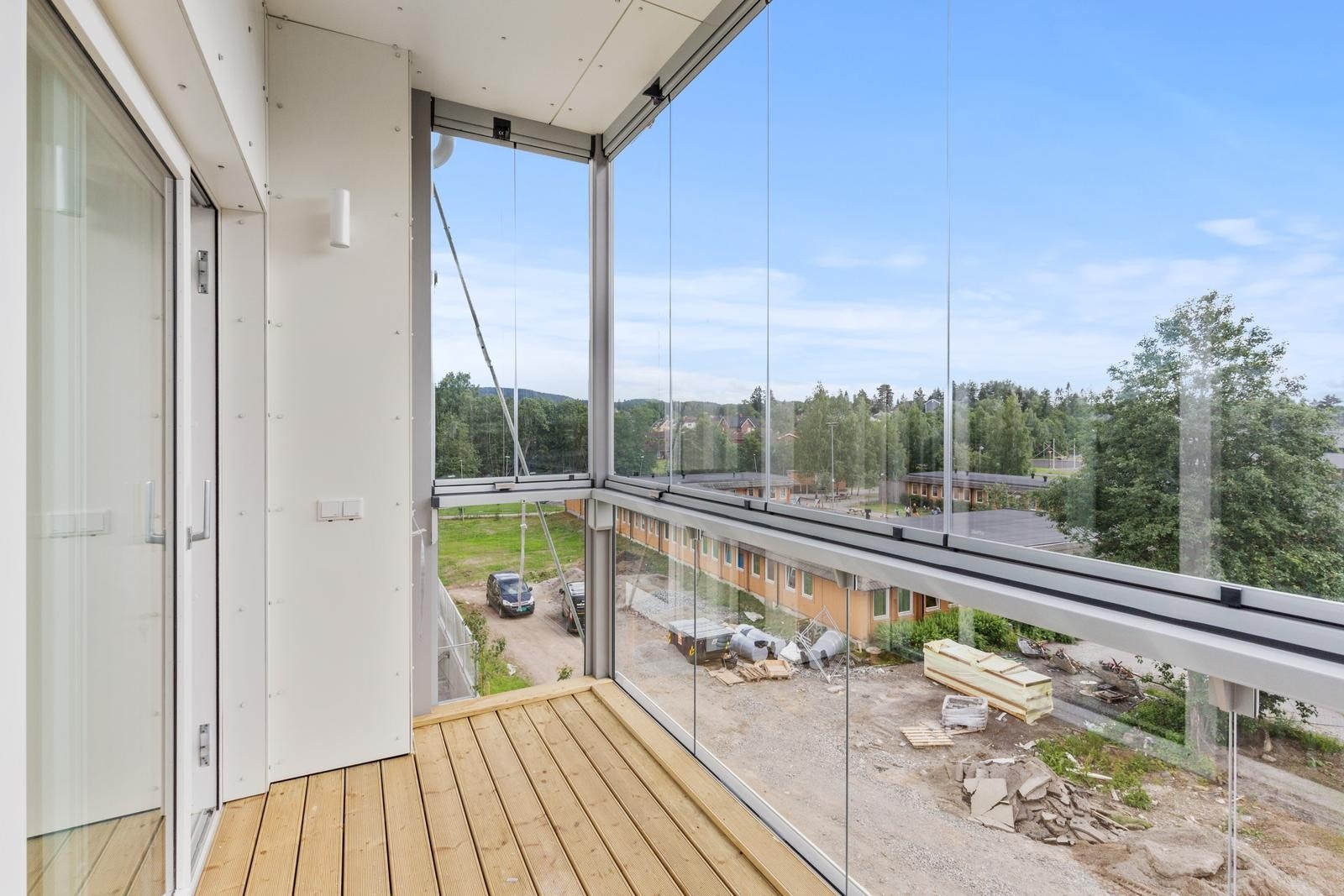 Innglasset Balkong Galleribilde