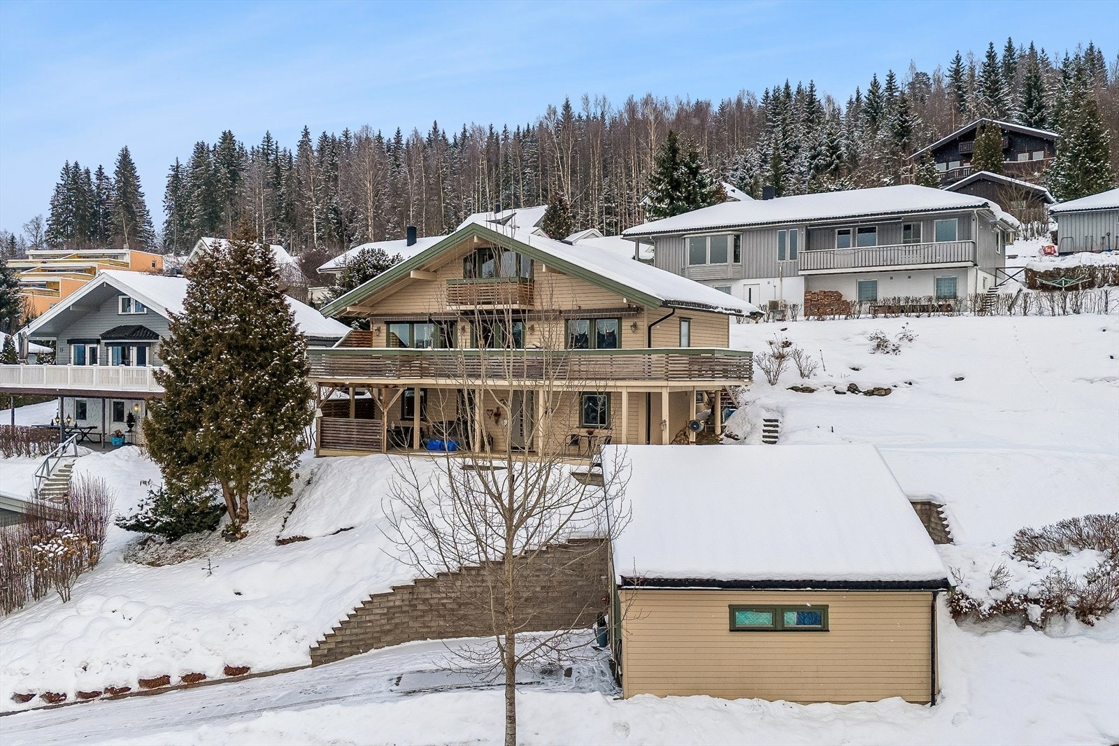 Velkommen til Kråkevegen 57! Foto: Efkt/Bjørn Sørheim Galleribilde