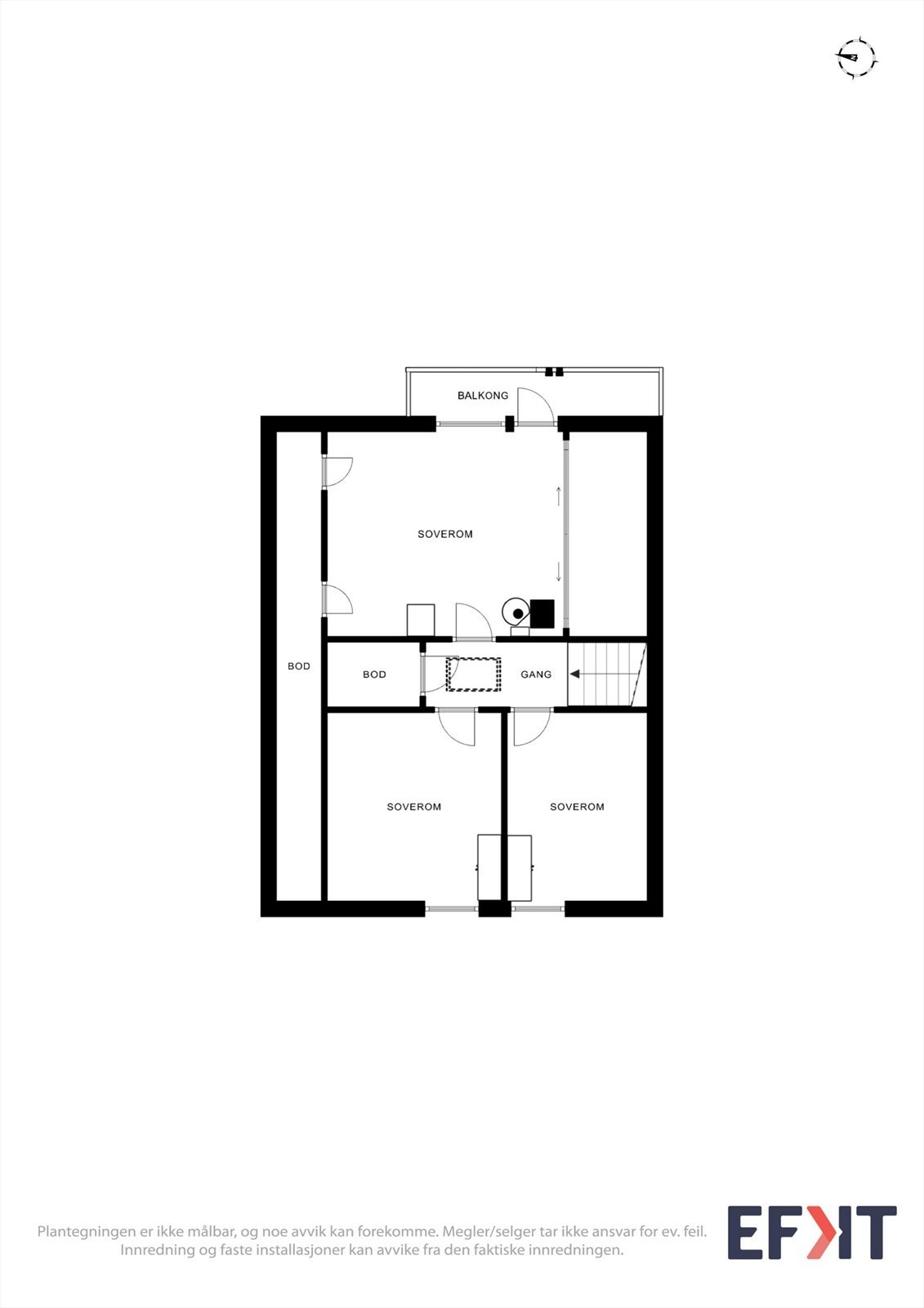 Plantegning 2. etasje Galleribilde