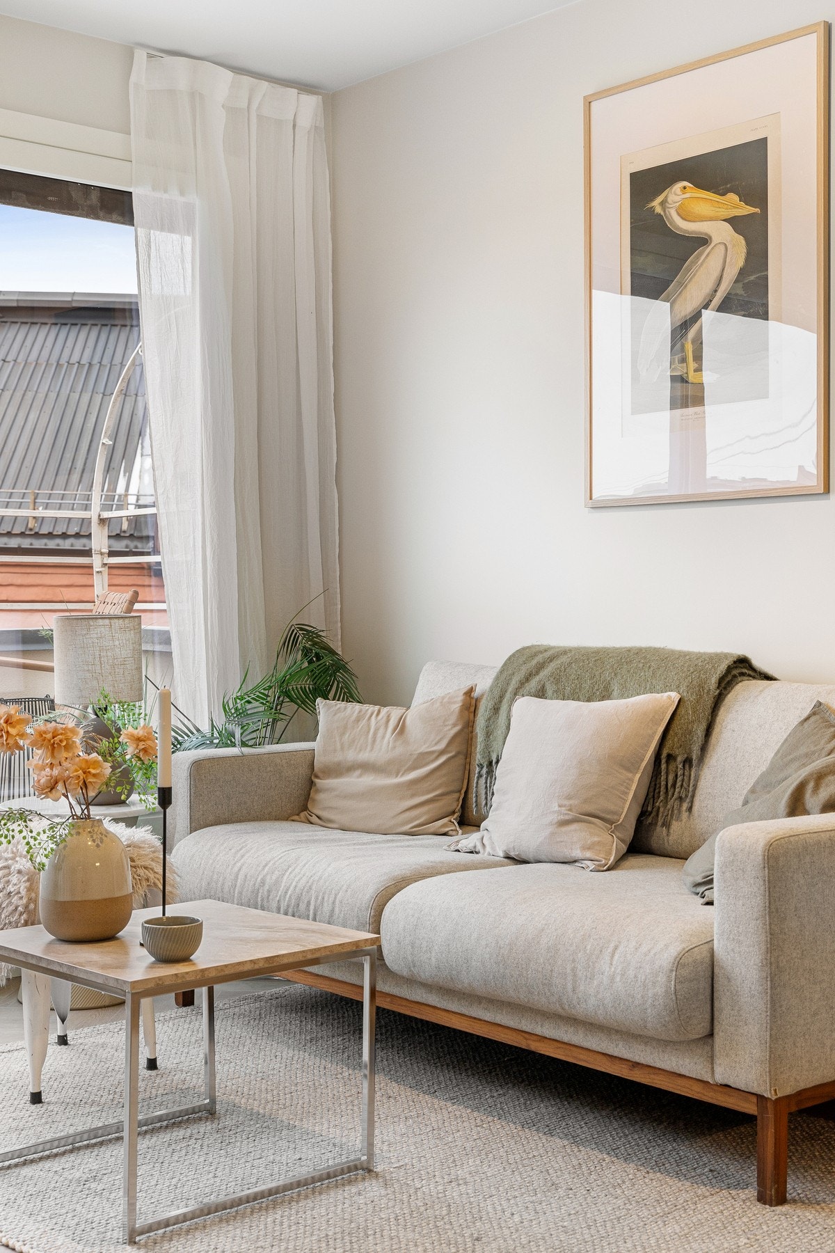 Alle overflater er slette og nymalte i delikate fargetoner. Galleribilde