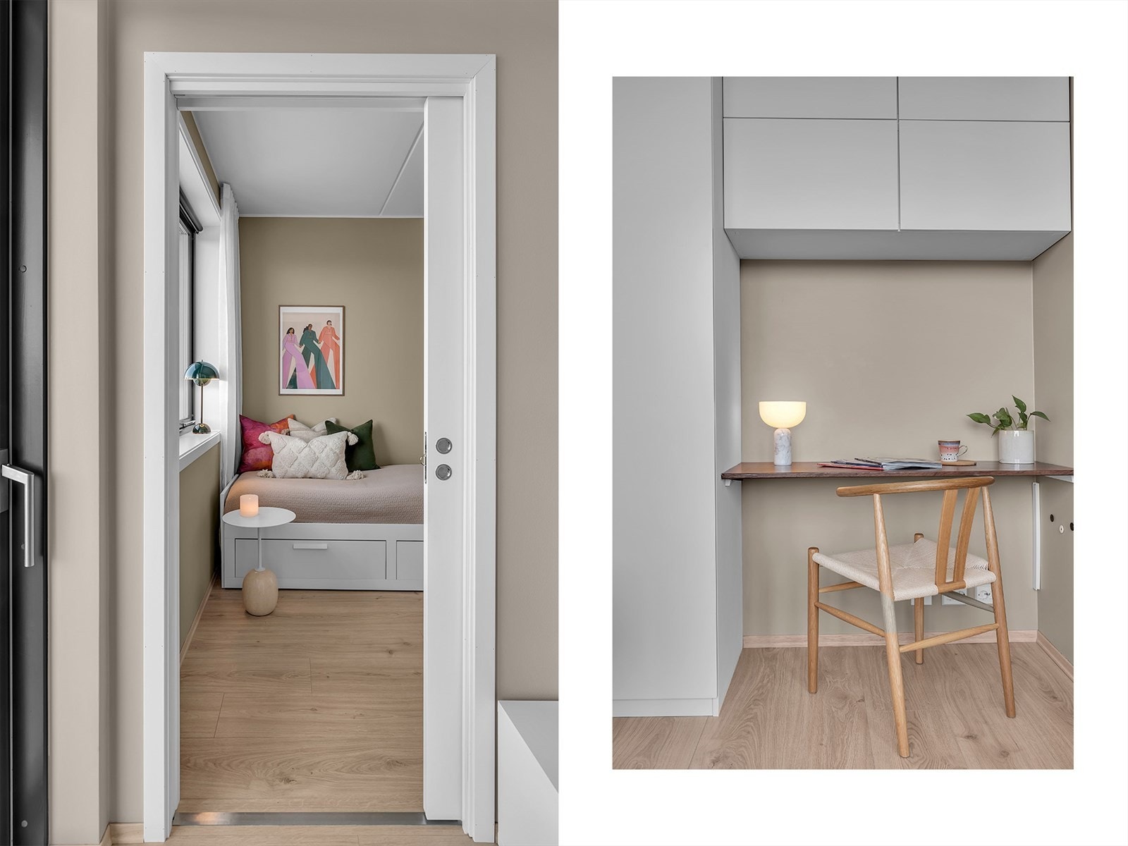 Praktisk plassbygd kontorløsning Galleribilde