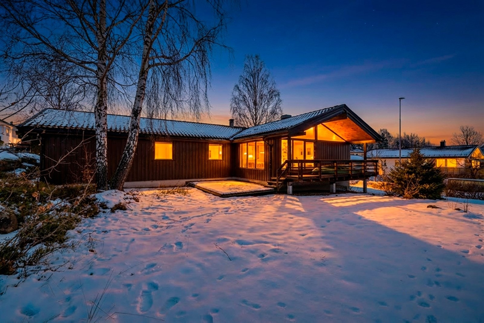 Velkommen til Tiedemannsjordet 32! Foto: A7 Media Galleribilde