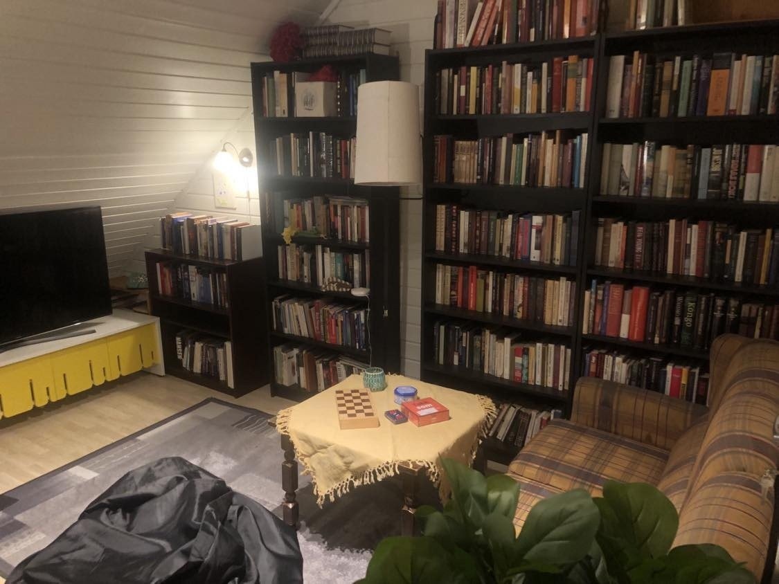 Loftstue Galleribilde