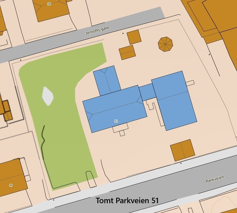 Skisse tomt Galleribilde