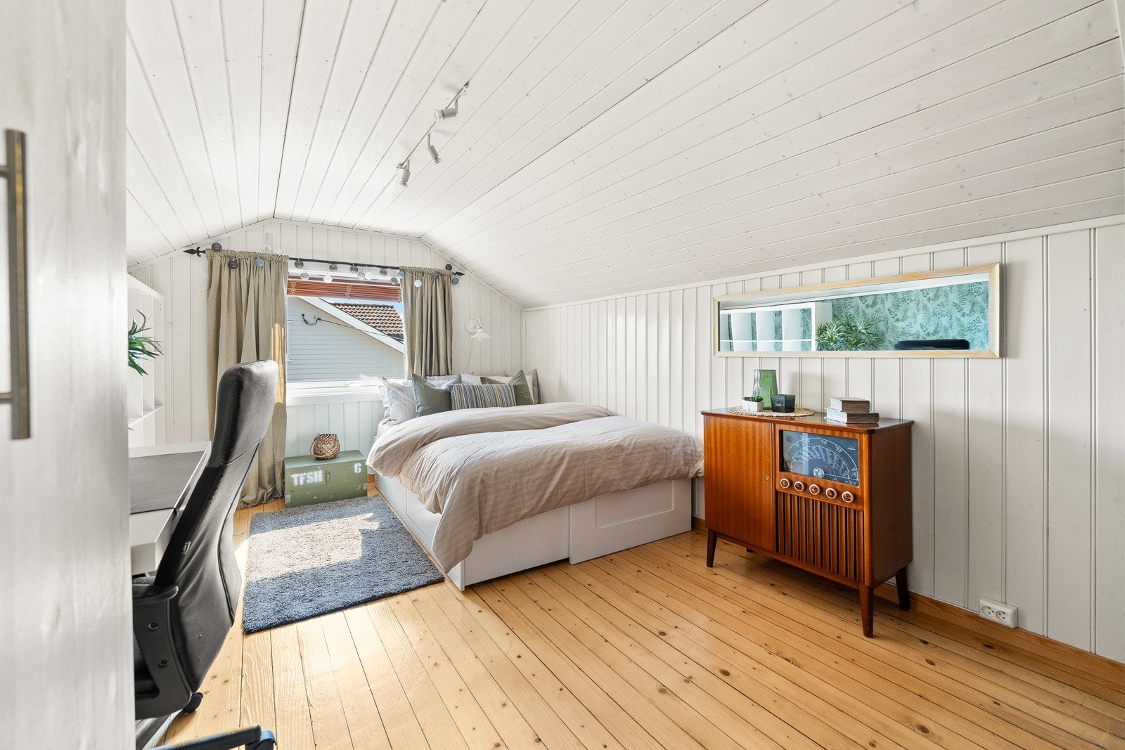 I tredje etasje får du tre fleksible rom som kan tilpasses etter dine behov. Galleribilde