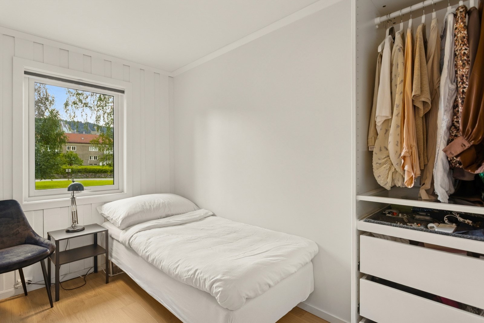 Soverom 3. Alle soverommene ligger i 2. etasje. Galleribilde