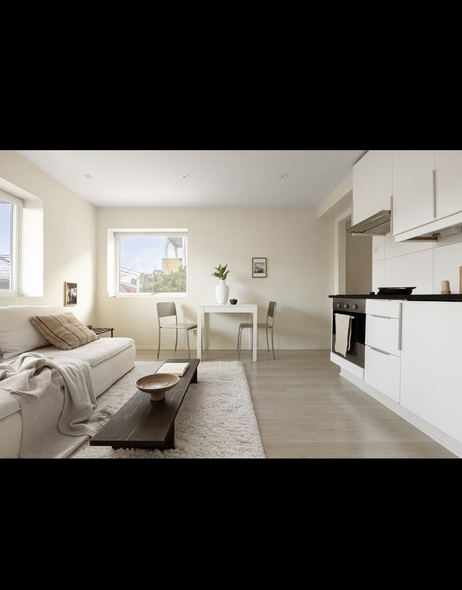 Åpen stue og kjøkkenløsning Galleribilde