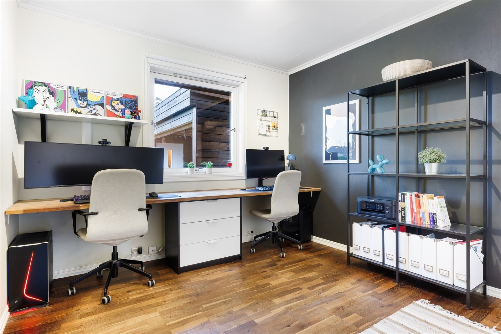 Soverom 2 - brukes i dag som kontor Galleribilde