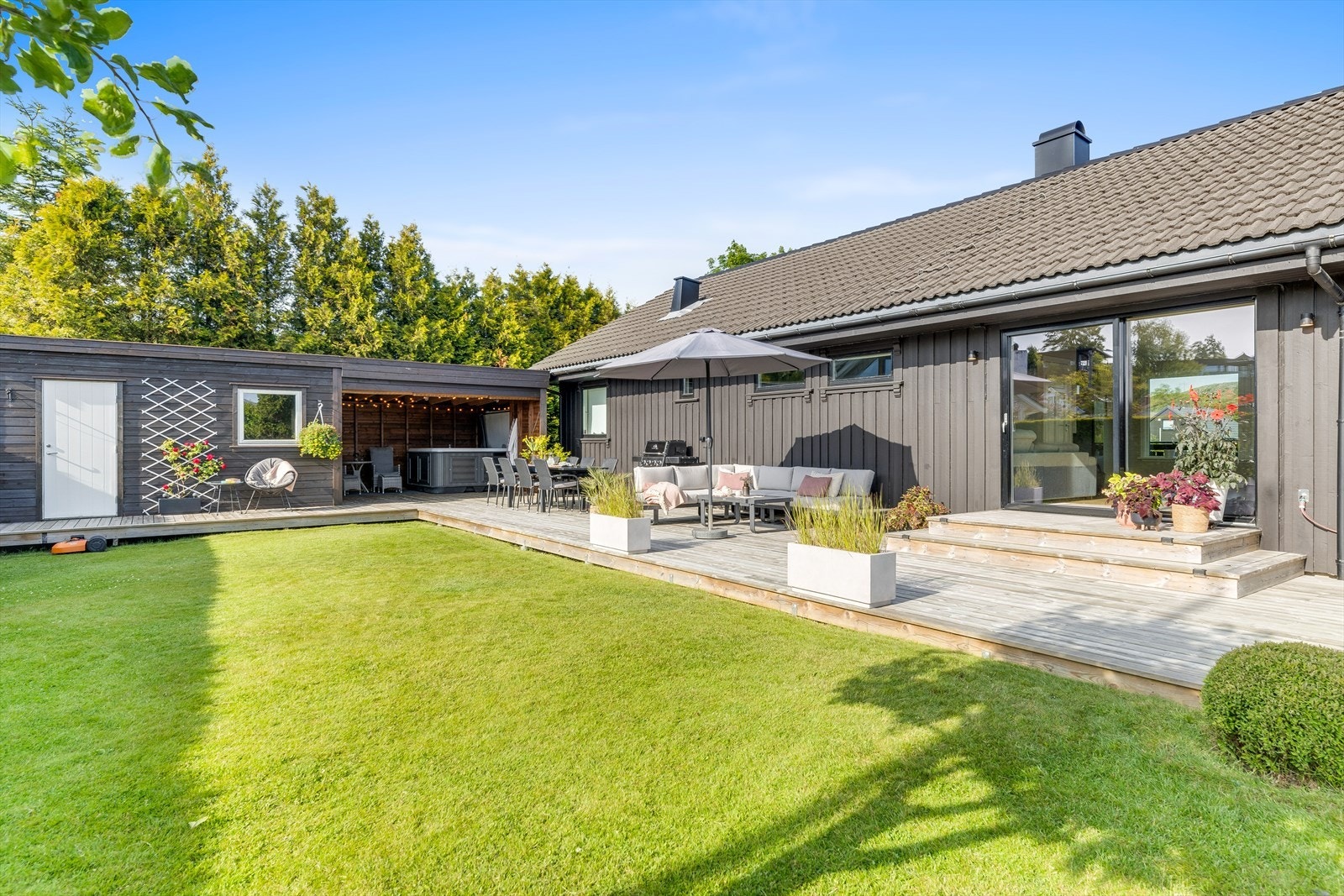 Herlig uteområde Galleribilde