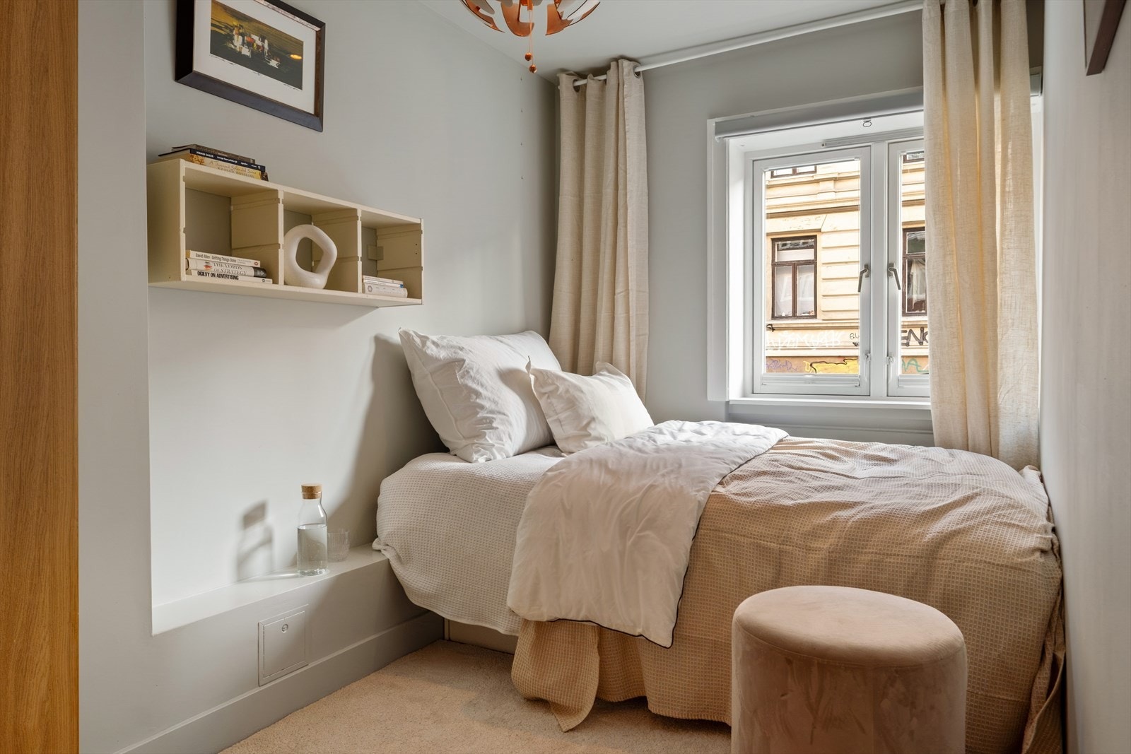 Soverom III er av god størrelse. Perfekt som barnerom, gjesterom eller hjemmekontor. Galleribilde