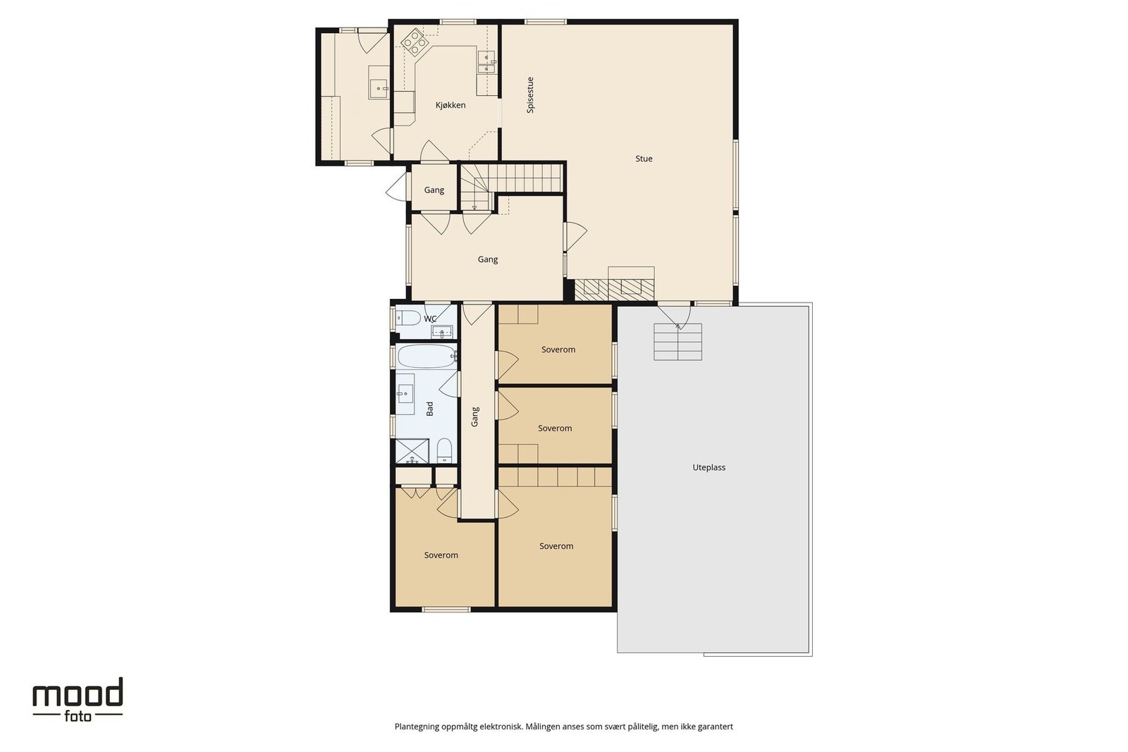 Planløsning første etasje Galleribilde