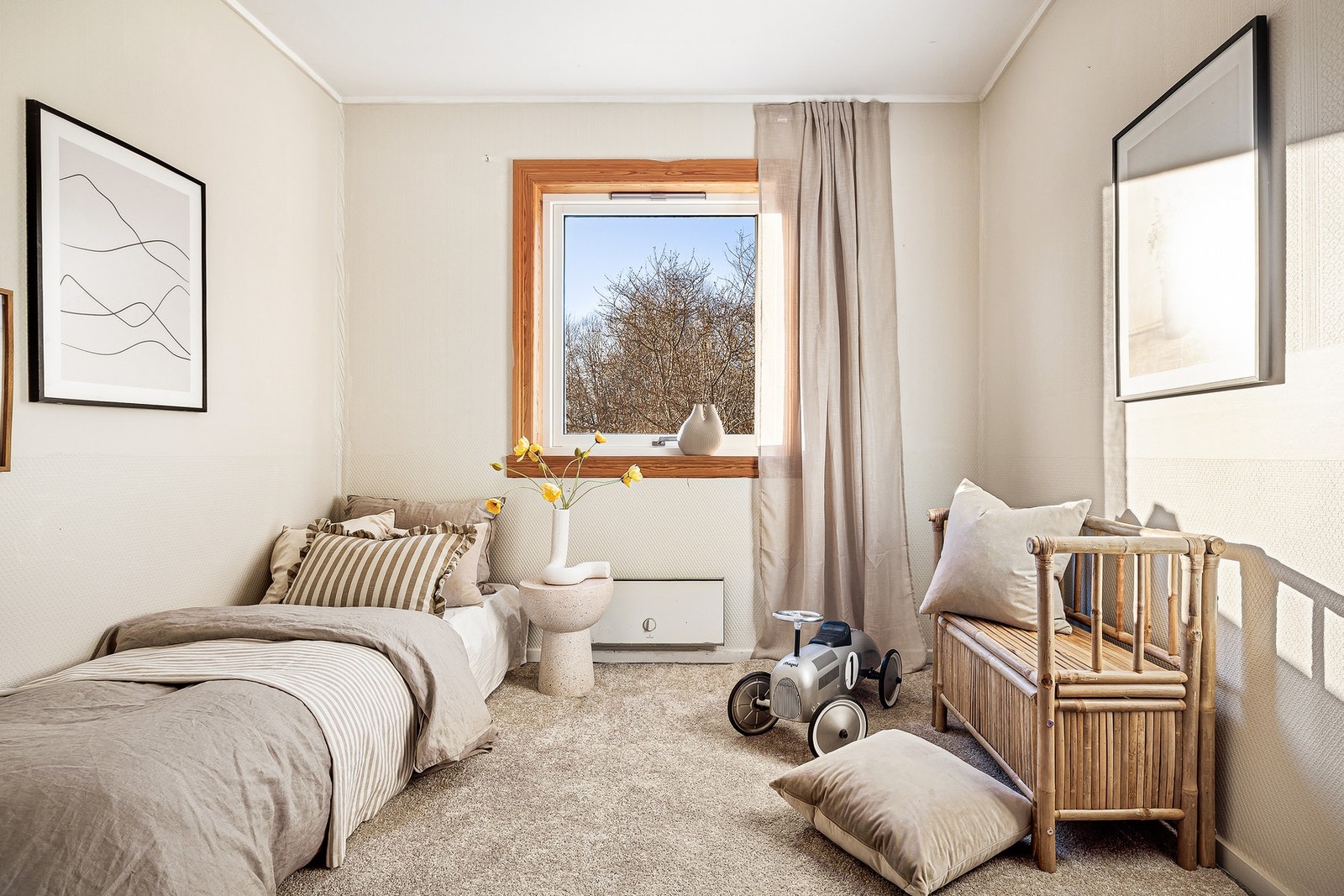 Det andre soverommet er 9,1 kvm Galleribilde