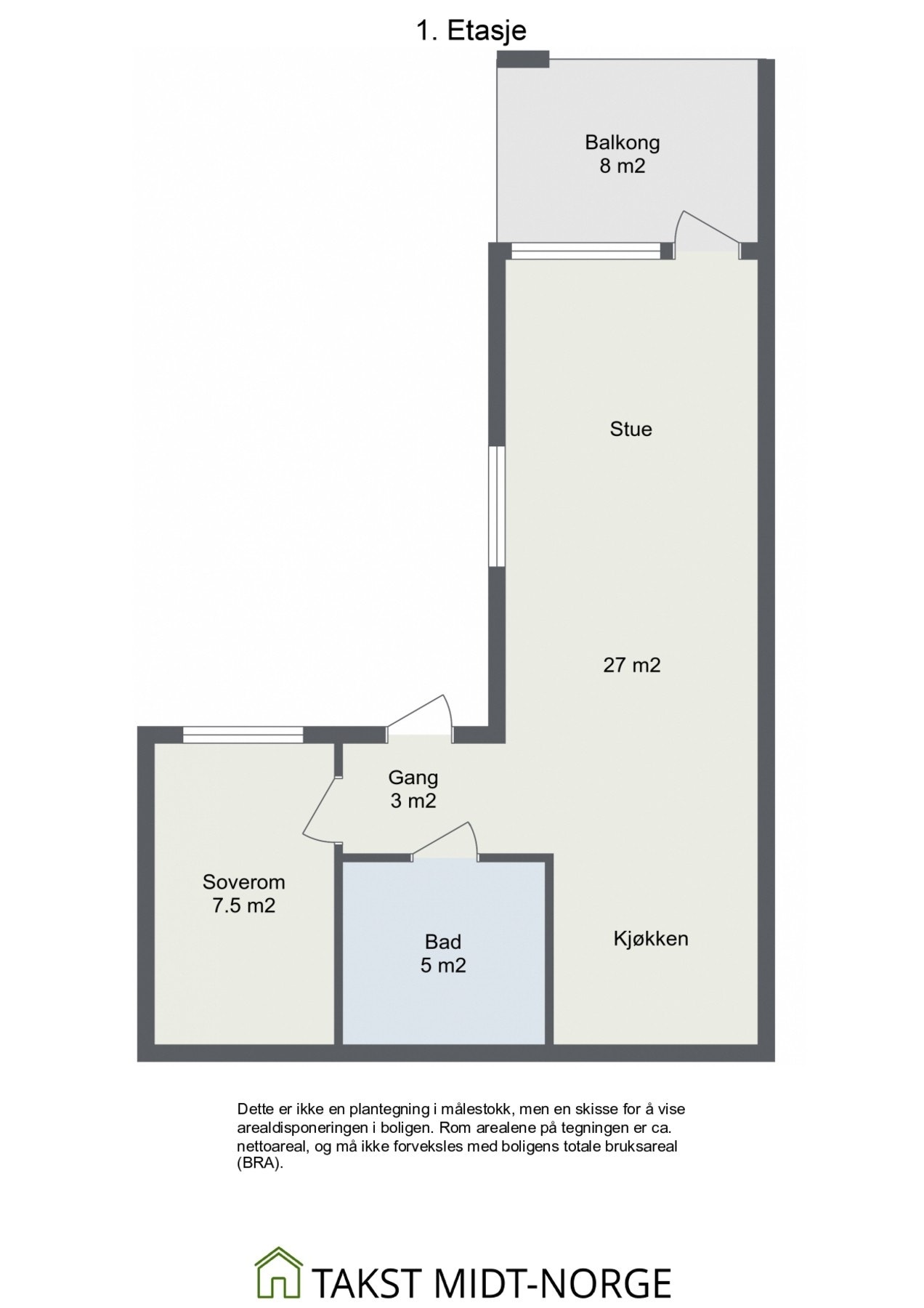 Planskisse. Galleribilde