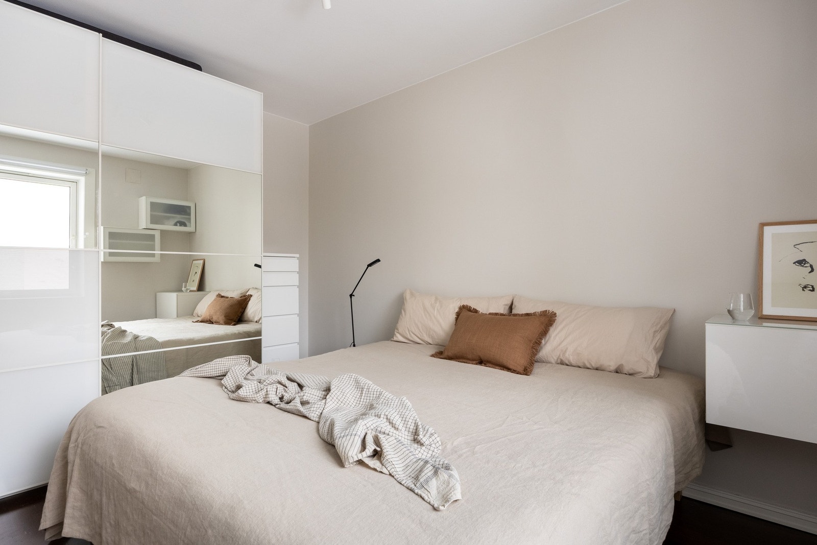 Leiligheten har totalt to soverom. Galleribilde