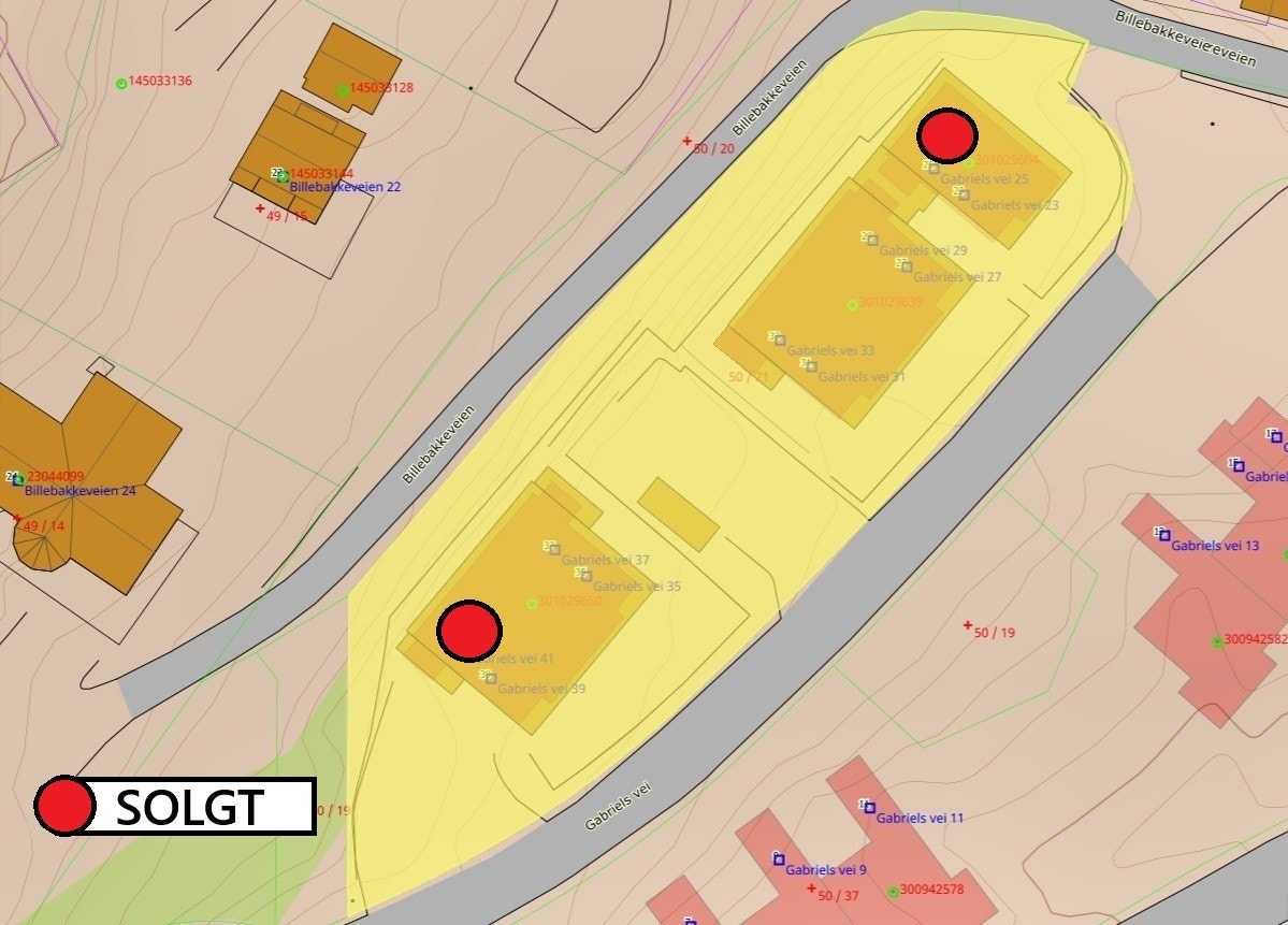 Oversikt over solgte leiligheter Galleribilde