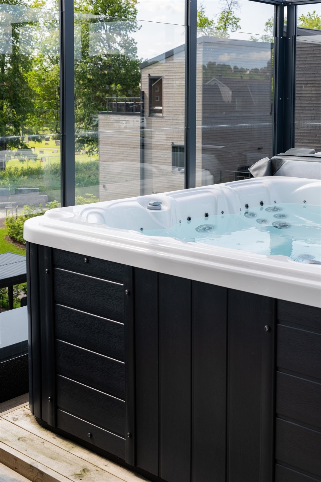 Jacuzzien kan følge med om ønskelig. Galleribilde