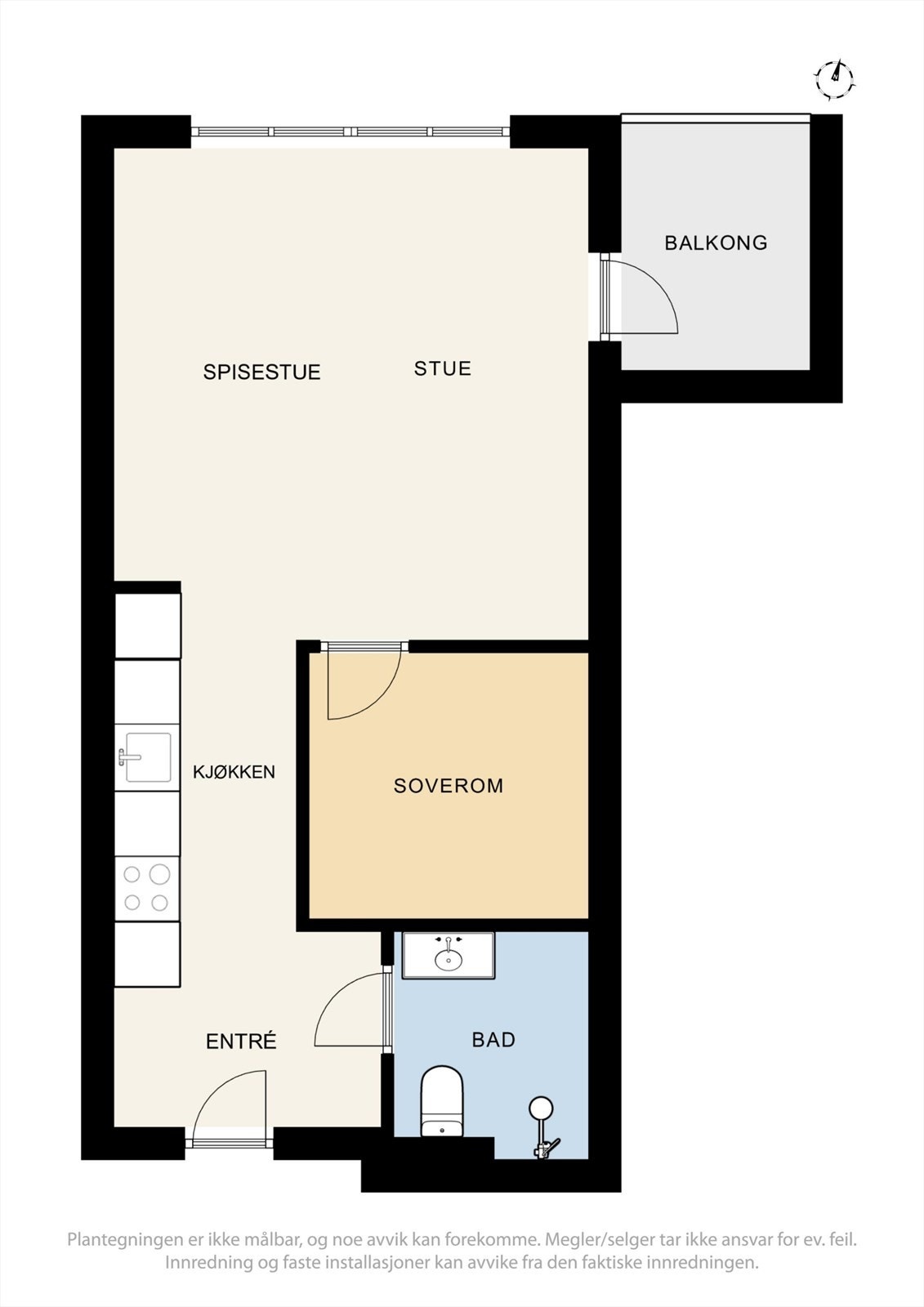 Plantegning. Galleribilde