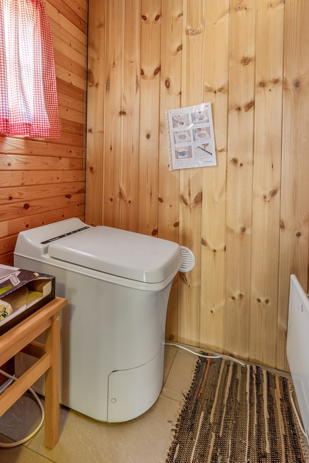 Toalettrom med Cinderella-toalett fra 2016. Galleribilde