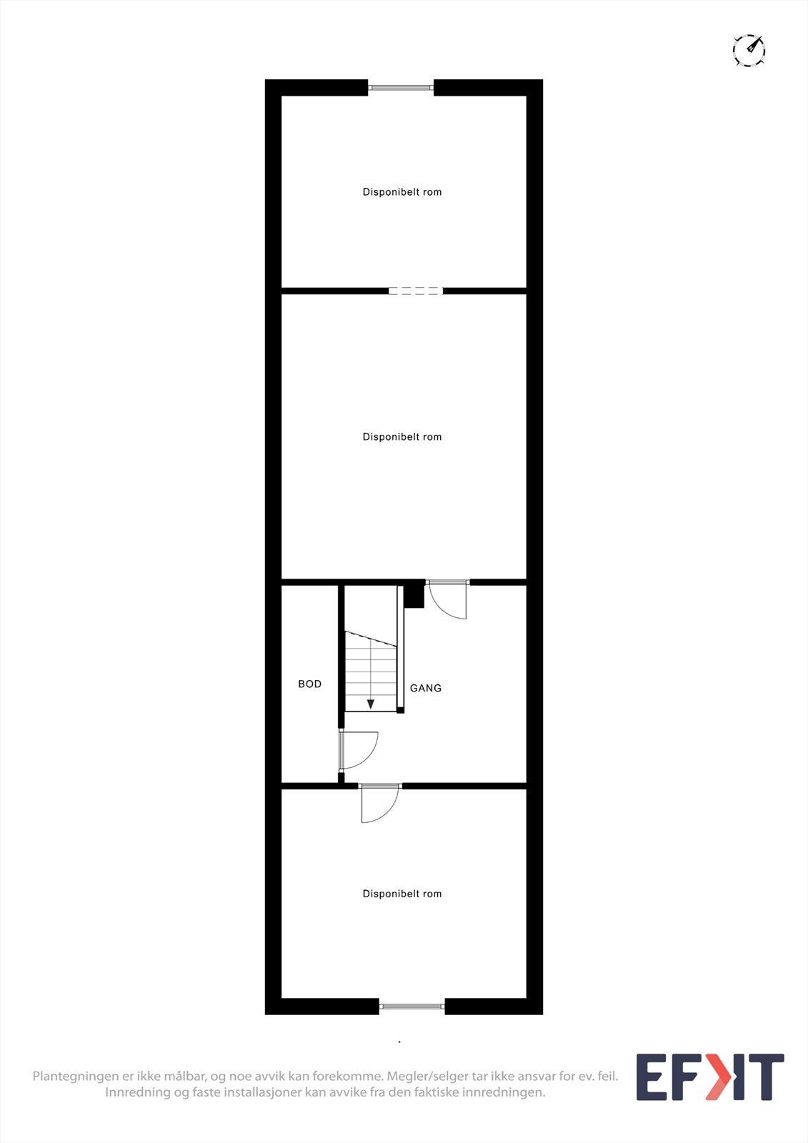 Plantegning loft. Galleribilde