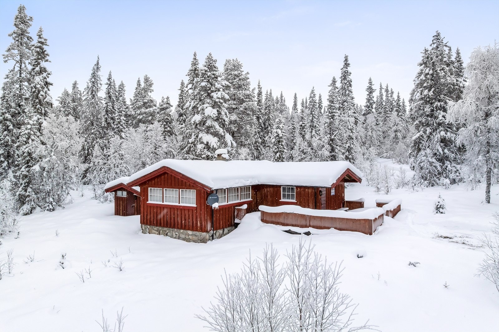 Gudbrandshaugen 130 ligger usjenert til på Ringebufjellet, ca 880 moh. Galleribilde