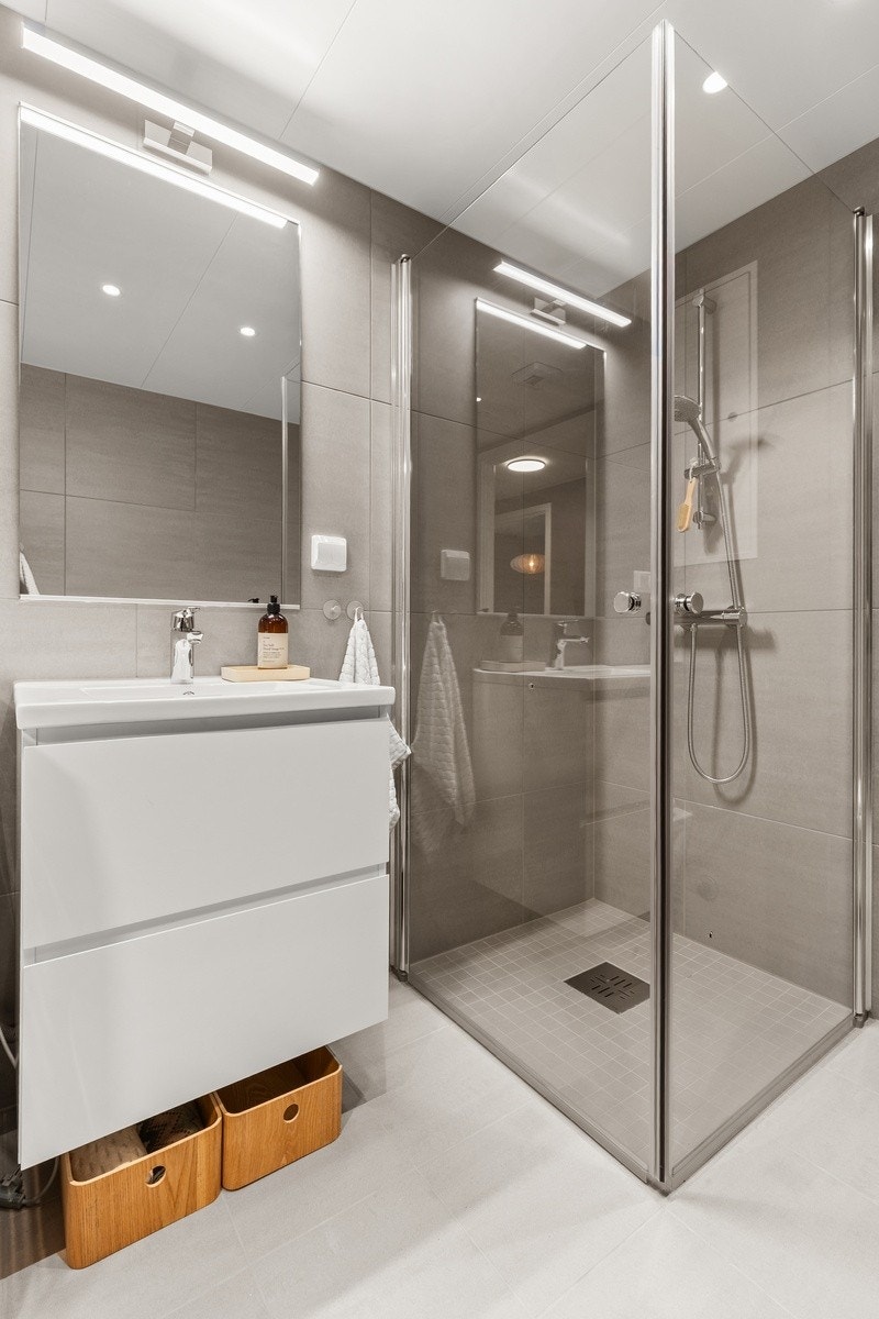 Leiligheten er ubebodd og helt ny Galleribilde