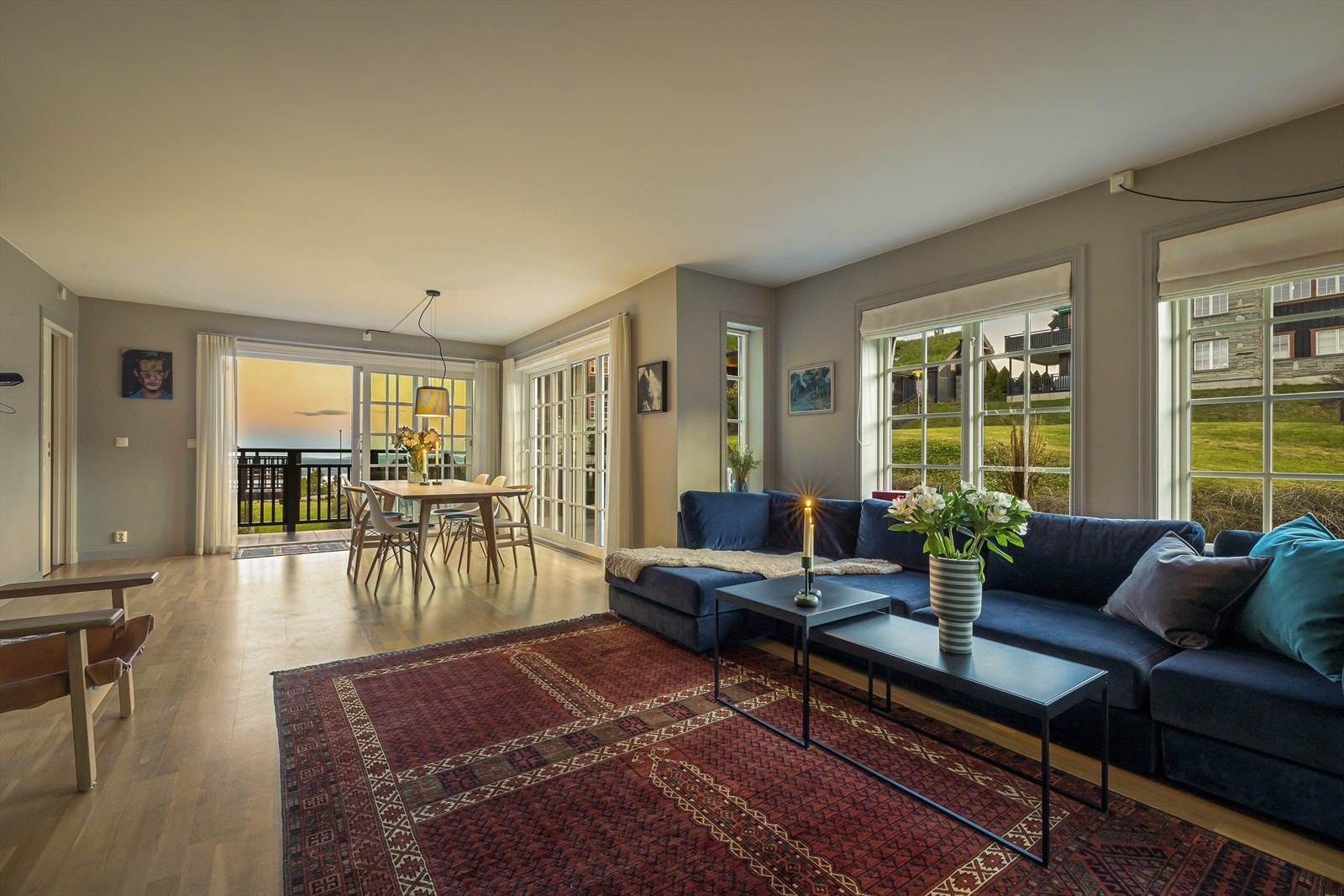 Kveldsstemning Galleribilde