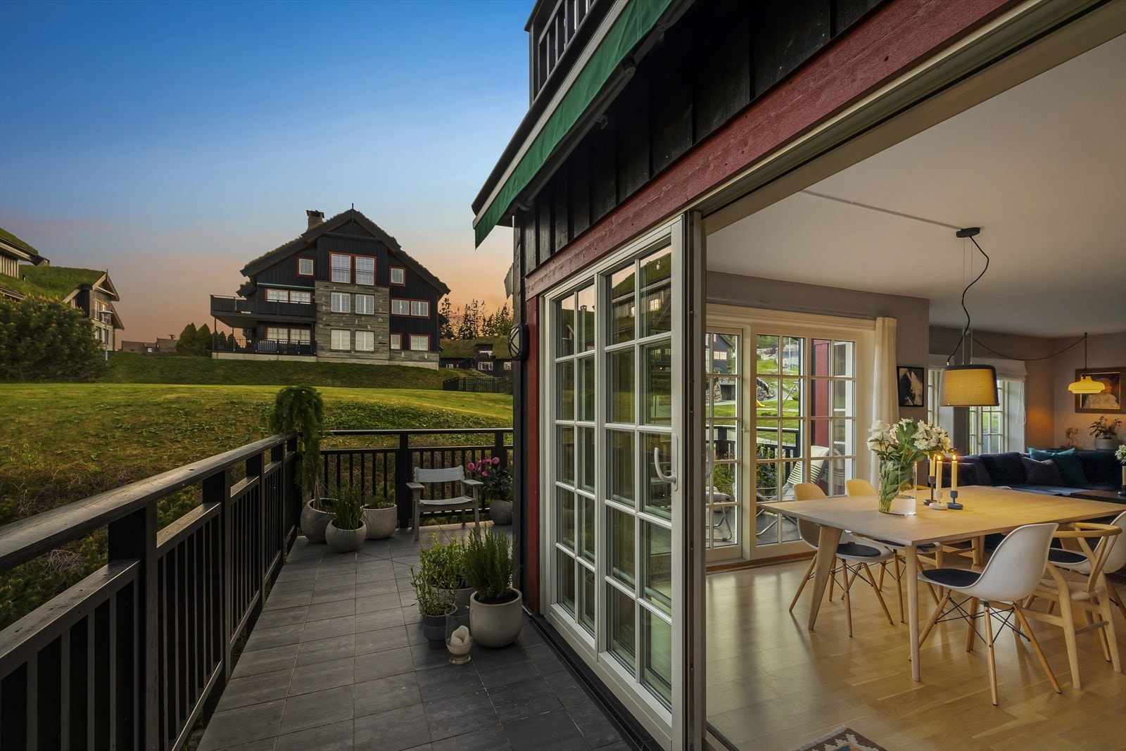 Kveldsstemning Galleribilde