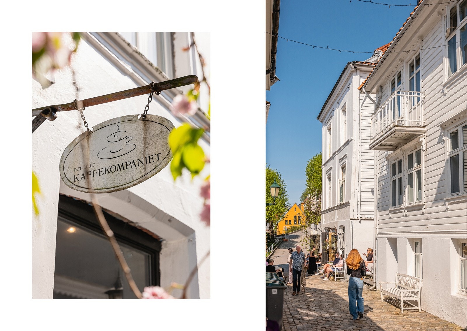 Det er flust av koselige kaféer, barer og restauranter i området. Galleribilde