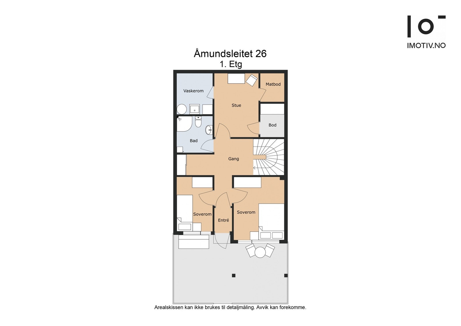 Plantegning u-etg. Galleribilde