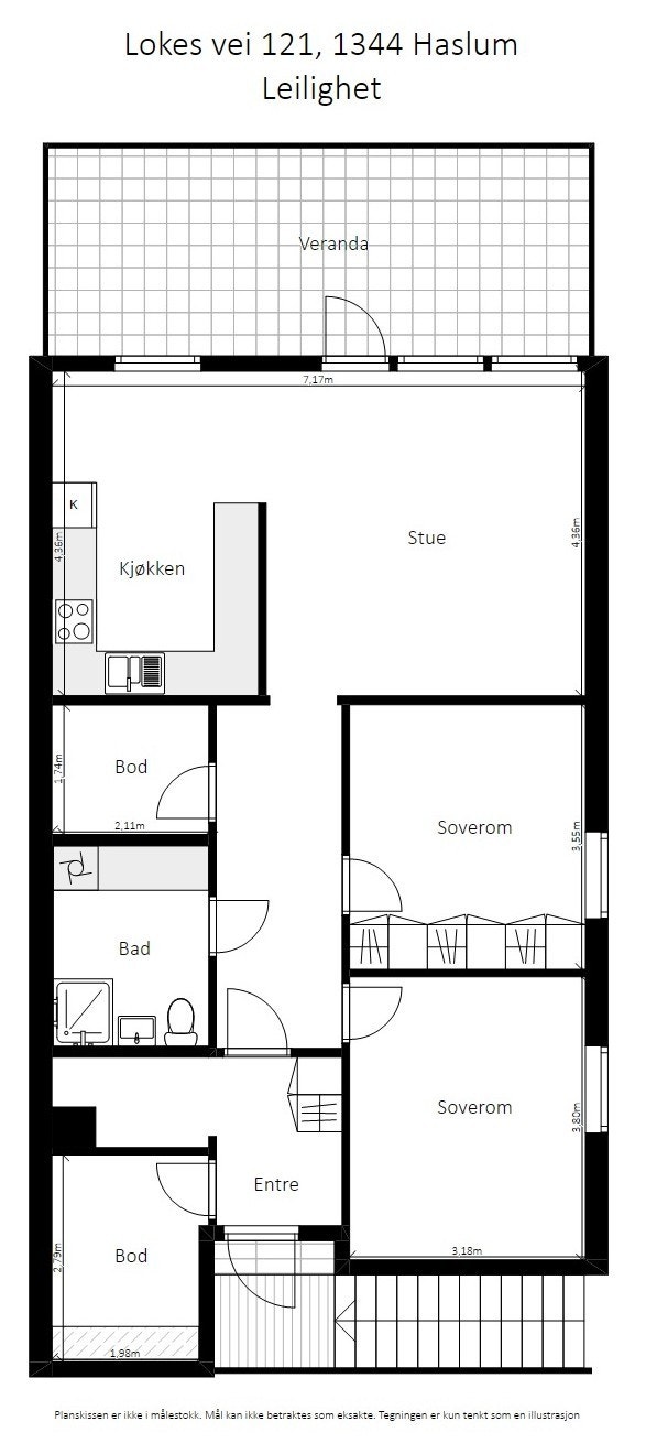 Plantegning. Galleribilde