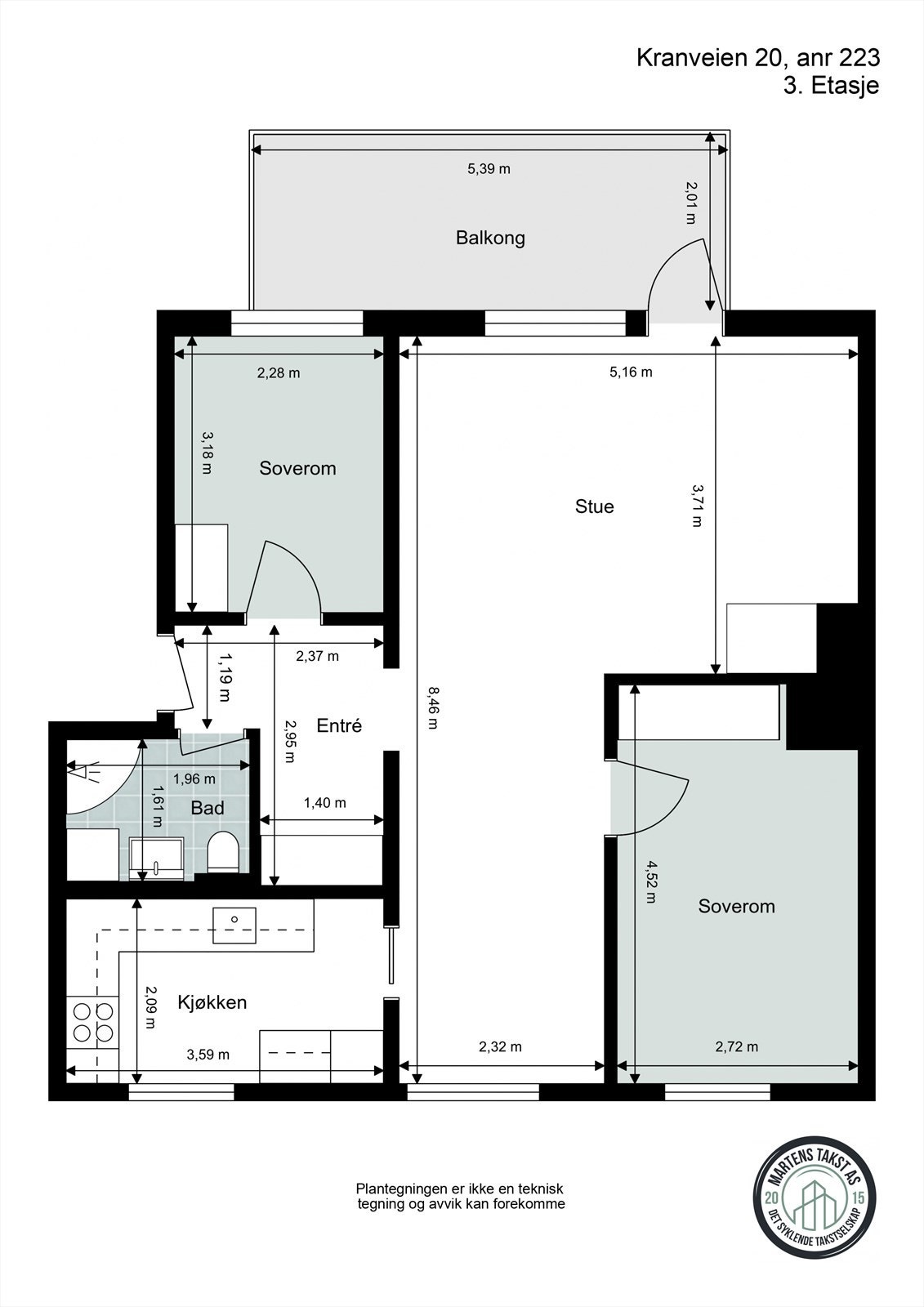 La oss se nærmere på boligens planskisse før du blar videre, slik at du får orientert deg litt. Galleribilde